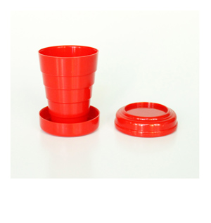 telescopic plastic cup